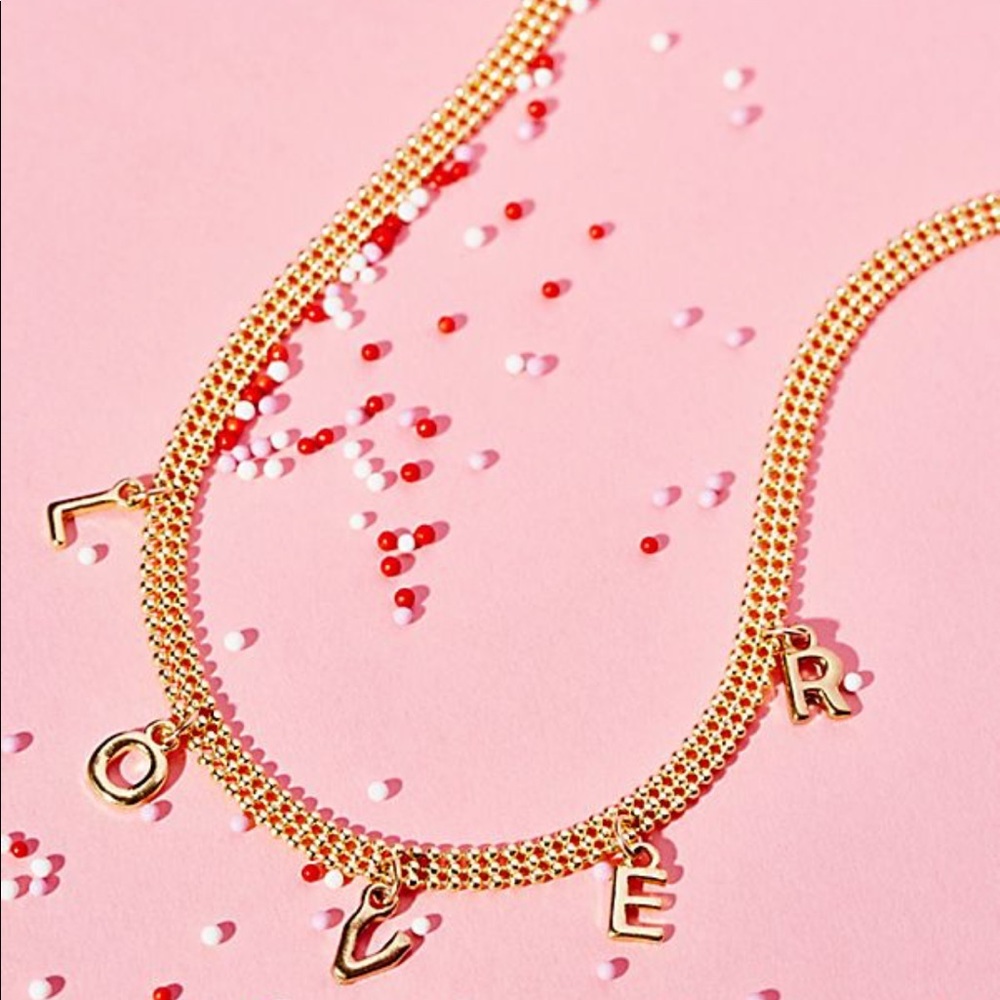 Free People Star Crossed Lover Choker Necklace